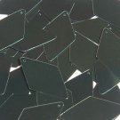 Forest Green Metallic Shiny Sequins Long Diamond 1.75 inch Couture Paillettes