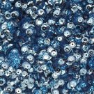 5mm Cup SEQUIN FACET Loose PAILLETTES ~ Sky Blue Metallic ~ Made in USA