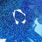 Royal Blue Multi Reflect Hologram Sequin Teardrop 1.5" Large Couture Paillette