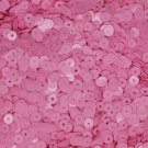 5mm Flat SEQUIN PAILLETTES ~ Bubble PINK Opaque Glossy Shiny ~ Made in USA