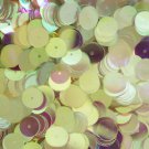 10mm Flat SEQUIN Loose PAILLETTES ~ Premium MIRROR CRYSTAL IRIDESCENT Reflective