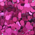 10mm Flat SEQUIN Loose PAILLETTES ~ FUCHSIA PINK Metallic ~ Round Disc ~