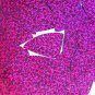 Fuchsia Pink Sequin Fishscale Fin Glitter Hologram 1.5 inch Couture Paillettes