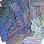 Light Blue Sequins City Lights Rectangle 1.5 inch Reflective Couture Paillettes