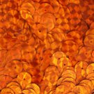 10mm Flat SEQUIN PAILLETTE ~ ORANGE PRISM MULTI Reflective METALLIC ~Made in USA