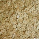 5mm Flat SEQUIN Loose PAILLETTES ~ Birch Wood Grain Effect ~ Made in USA
