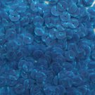 10mm Flat SEQUIN Loose PAILLETTES ~ Bright Blue 3D Prismatic Wave ~ Made in USA