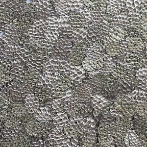 Silver SEQUINS 8mm Flat Loose PAILLETTES ~ Bright Silver SNAKESKIN effect ~ USA
