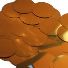 Gold Brass Metallic Sequin Round 1.5 inch Large Couture Paillettes