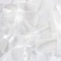 Sequin Rectangle 1.5 inch Raw Silk Crystal Illusion. Large Paillettes.