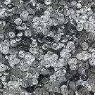 5mm Cup SEQUIN FACET Loose PAILLETTES ~ Aluminum Embossed Metal ~ Made in USA