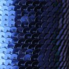 SEQUIN STRING TRIM ~ ROYAL BLUE METALLIC~ 6mm FLAT strung by yard  Made in USA