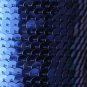 SEQUIN STRING TRIM ~ ROYAL BLUE METALLIC~ 6mm FLAT strung by yard  Made in USA