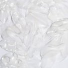 Sequin Oval 1.5 inch Crystal Bubble Illusion. Large Paillettes. Made in USA.