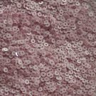 3mm Flat SEQUIN PAILLETTES ~ Opaque PALE PINK Iris Rainbow ~ Made in USA.