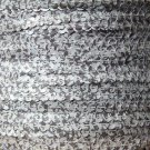 Sequin Stitched Trim 4mm ~ White Houndstooth Print ~ By the yard. Made in USA