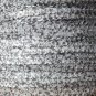Sequin Stitched Trim 4mm ~ White Houndstooth Print ~ By the yard. Made in USA