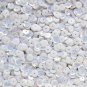 8mm Cup Sequins Facet Paillette ~ Palest Blue Aurora Rainbow Sky ~ Made in USA