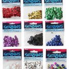 8mm CUP ECONOMY CRAFT SEQUINS ~ Bulk pk 2400 (12pks of 200) ~ Multiple Colors