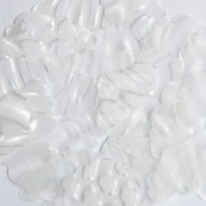 Sequin Cloud 1.5 inch Crystal Bubble Illusion. Large Paillettes. Made in USA.