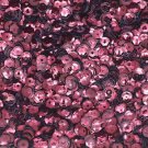 5mm Cup SEQUIN FACET Loose PAILLETTES ~ Burgundy Red Wine Metallic ~ Made in USA