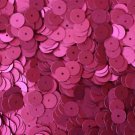 Loose SEQUINS 8mm Flat PAILLETTES ~ Burgundy Wine Red Matte Silk FROST ~ USA