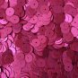 Loose SEQUINS 8mm Flat PAILLETTES ~ Burgundy Wine Red Matte Silk FROST ~ USA