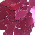 Burgundy Wine Red Metallic Cloud 1.5" Couture Sequin Paillettes. Made in USA.
