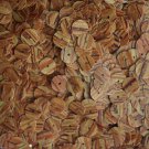 8mm Flat Round Loose SEQUINS PAILLETTE ~ WOOD GRAIN * Deep PINE * ~  Made in USA