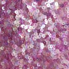 3mm Flat SEQUIN PAILLETTES Loose ~ LILAC LAVENDER Rainbow Iris Crystal ~ USA