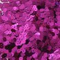 5mm Flat SEQUIN PAILLETTES ~ PURPLE Metallic ~ Round Disc ~ Made in USA.
