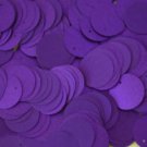 20mm ROUND SEQUIN PAILLETTE ~  DEEP PURPLE MATTE SILK FROST~  Made in USA