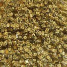 Cup Sequin 6mm Loose Metallic Gold Laser Hologram Reflective Rainbow Made in USA