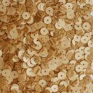 6mm Flat Round Loose SEQUINS PAILLETTE ~ WOOD GRAIN * RED OAK * ~  Made in USA