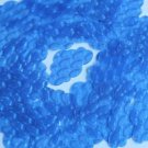 3D Blue Sky Cloud Sequin 1.5 inch Dimensional Reflector Paillettes Made in USA