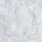 Sequin Rectangle 1.5 inch Crystal Mirage Loose Large Paillettes. Made in USA.