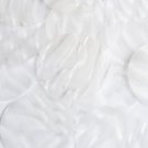 Sequin Round 2 inch Crystal Bubble Illusion. Large Paillettes. Made in USA.