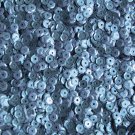 5mm Cup Round Sequins Light Blue Matte Silk Frost. Made in USA