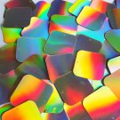 Sequin Square 30mm Gold Lazersheen Reflective Metallic. Made in USA