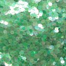 6mm Sequins Green Crystal Rainbow Iris Iridescent. Made in USA