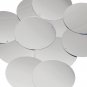 Silver Metallic Sequin Round 60mm Couture Paillettes