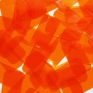 Rectangle Vinyl Shape 1.5" Orange Go Go Transparent