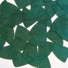 Fishscale Fin Sequin 1.5" Teal Peacock Metallic Sparkle Glitter Texture