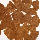 Fishscale Fin Sequin 1.5" Copper Metallic Sparkle Glitter Texture Paillettes