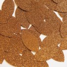 Navette Leaf Sequin 1.5" Copper Metallic Sparkle Glitter Texture Paillettes