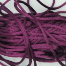 Grape Purple Plum Satin Rattail Cord Made in the USA 10 yard pack