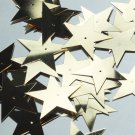 Sequin Star 5 Point 1.5" Gold Metallic Couture Paillettes. Made in USA.