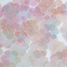 Sequin Flower 1" Clear Crystal Iris Luminescent Couture Paillettes. Made in USA.