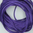 Purple Satin Rattail Cord Made in the USA 10 yard pack