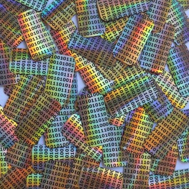 Sequin Rectangle 1.5" Black Gold Lazersheen Midsummer Night's Dream Shakespeare